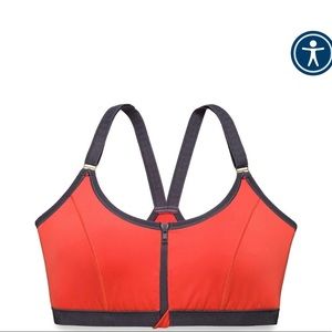 Natori Zip Front Sports Bra 38D